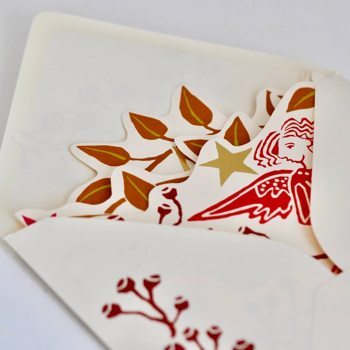 Leaves and Berries Decoration & Card