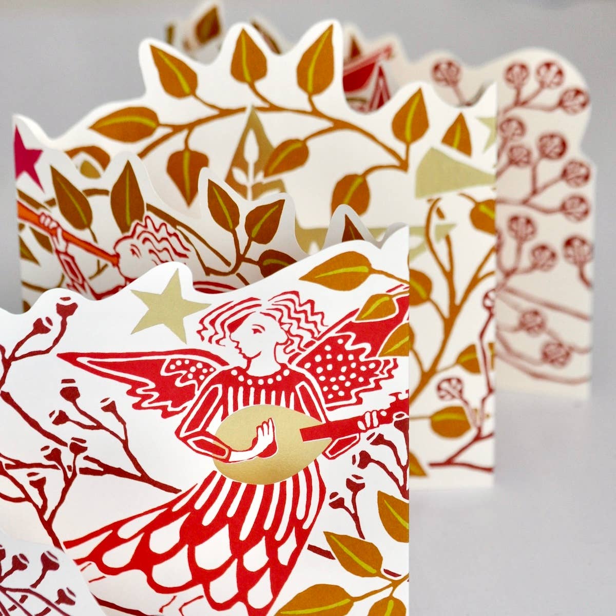 Leaves and Berries Decoration & Card