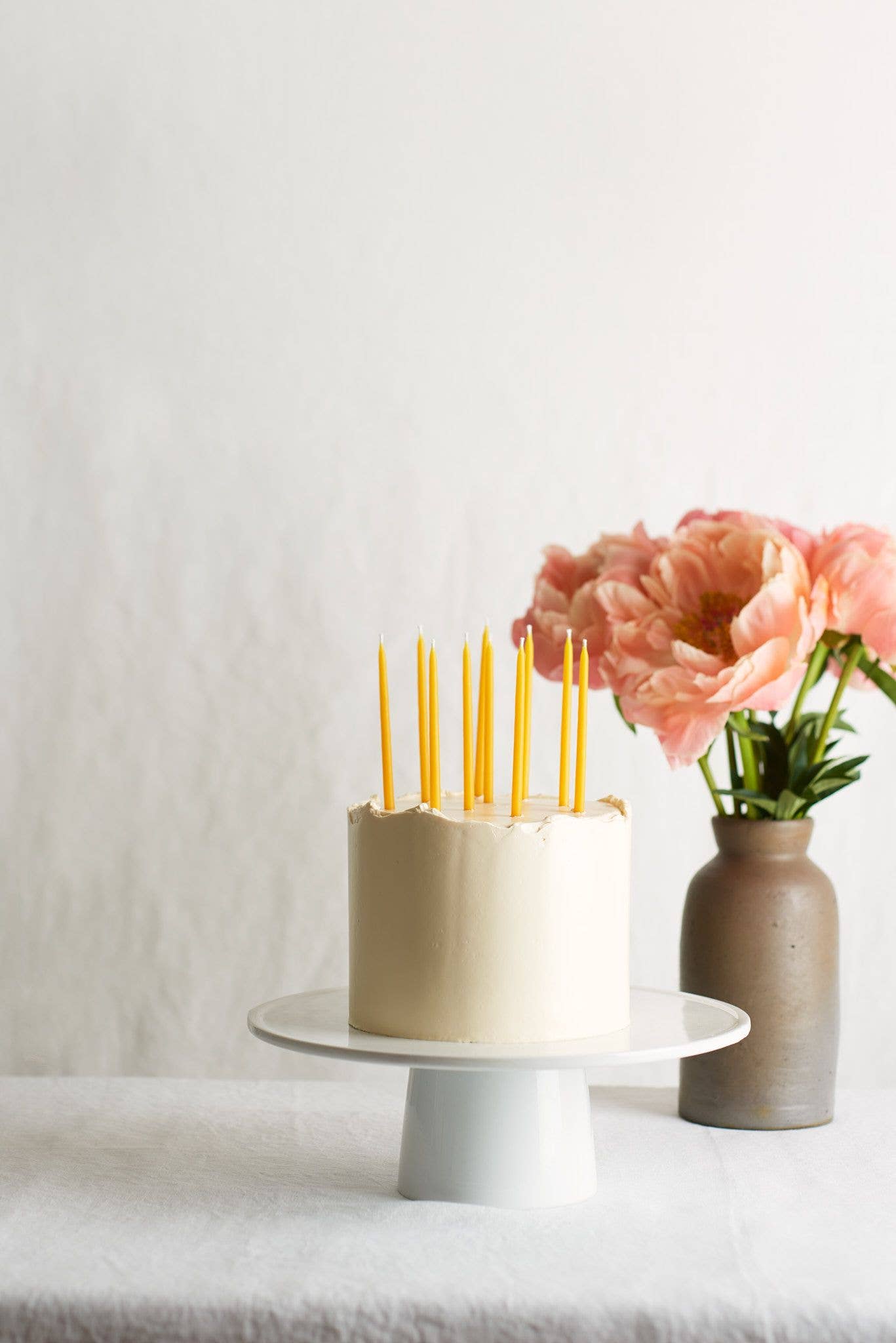 Beeswax Birthday Candles