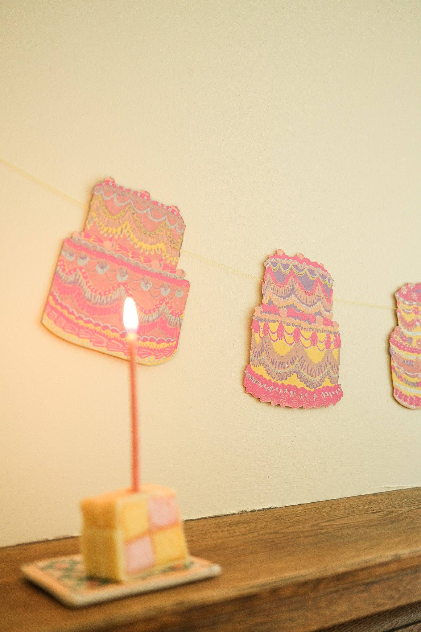 Celebration Cakes Sewn Garland