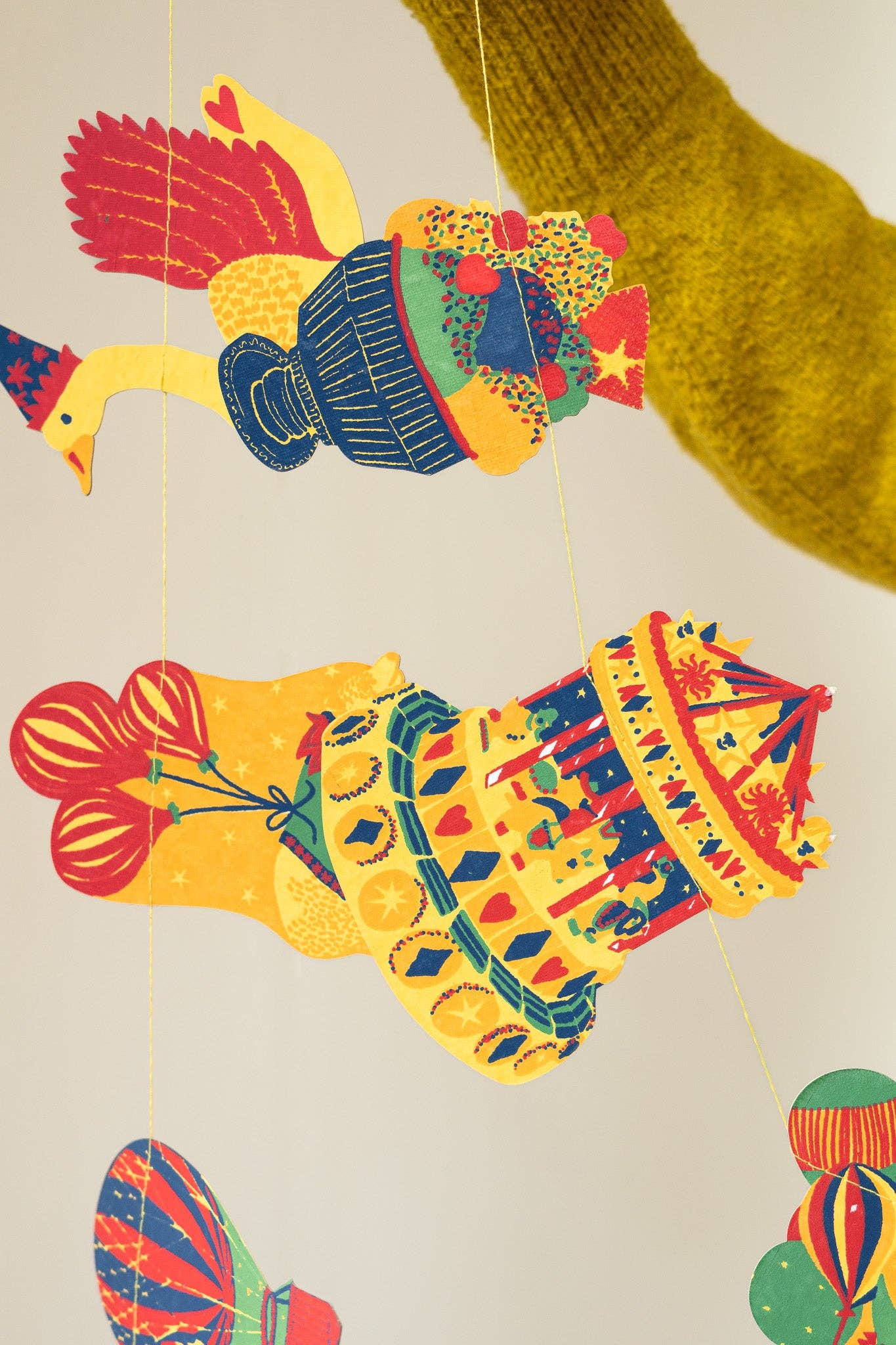 Birthday Party Sewn Garland