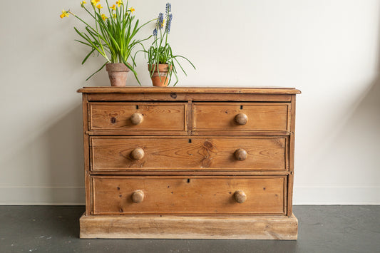 Antique English Pine Chest