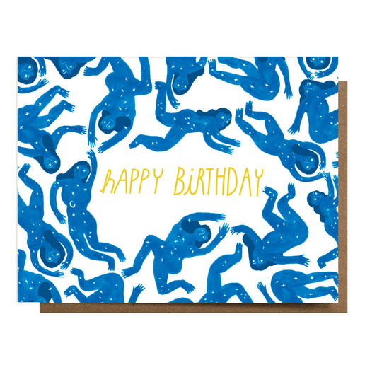 Happy Birthday Star People Card