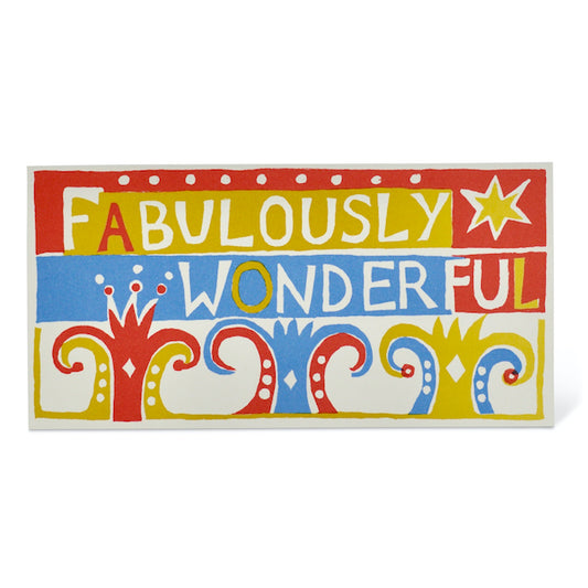 Fabulously Wonderful Card
