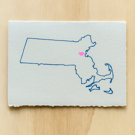 Massachusetts Card
