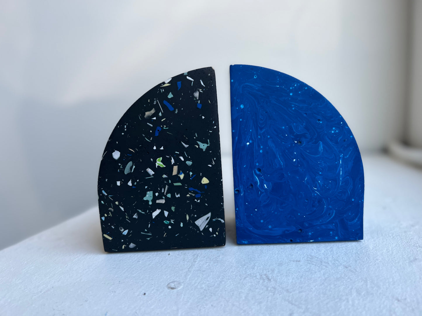 Eco-Resin Bookends