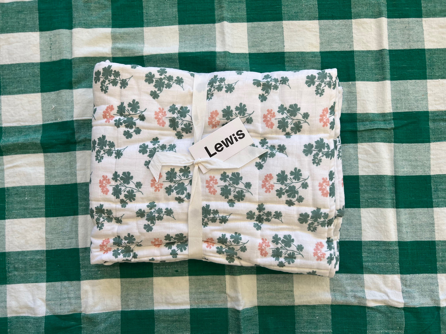 Quilted Baby Blanket