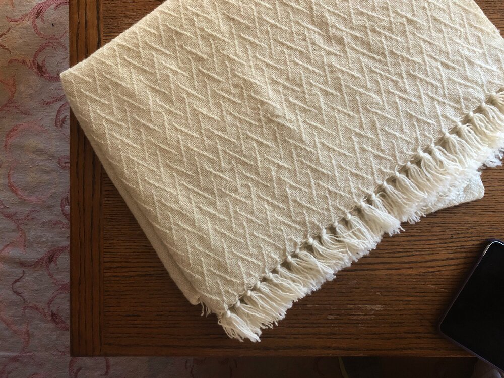 Lillooet Farm Wool Blanket