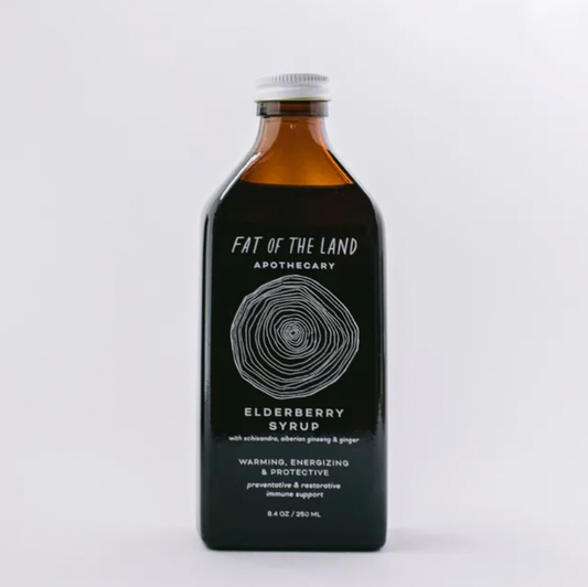 Elderberry Syrup | with schisandra, siberian ginseng, ginger & hudson valley honey