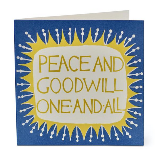 Pack of Peace and Goodwill Cards