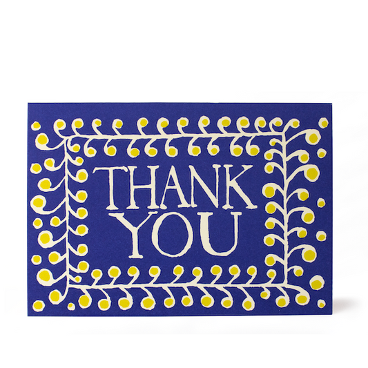 Thank You Pattern Card