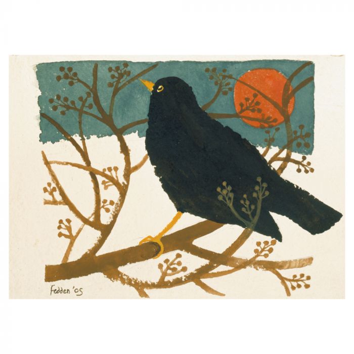Blackbird In The Snow
