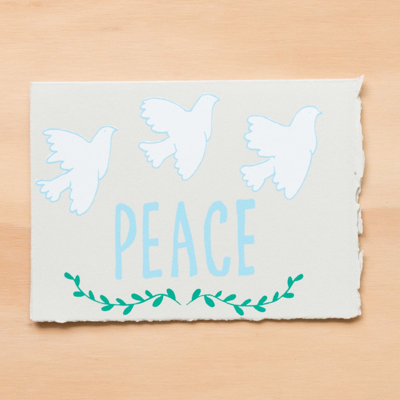 Peace Doves Card