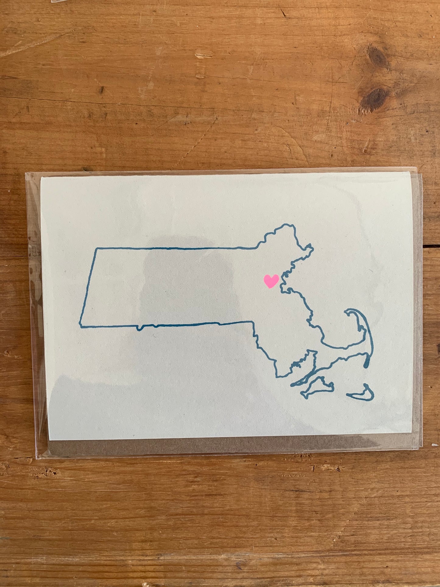 Massachusetts Card