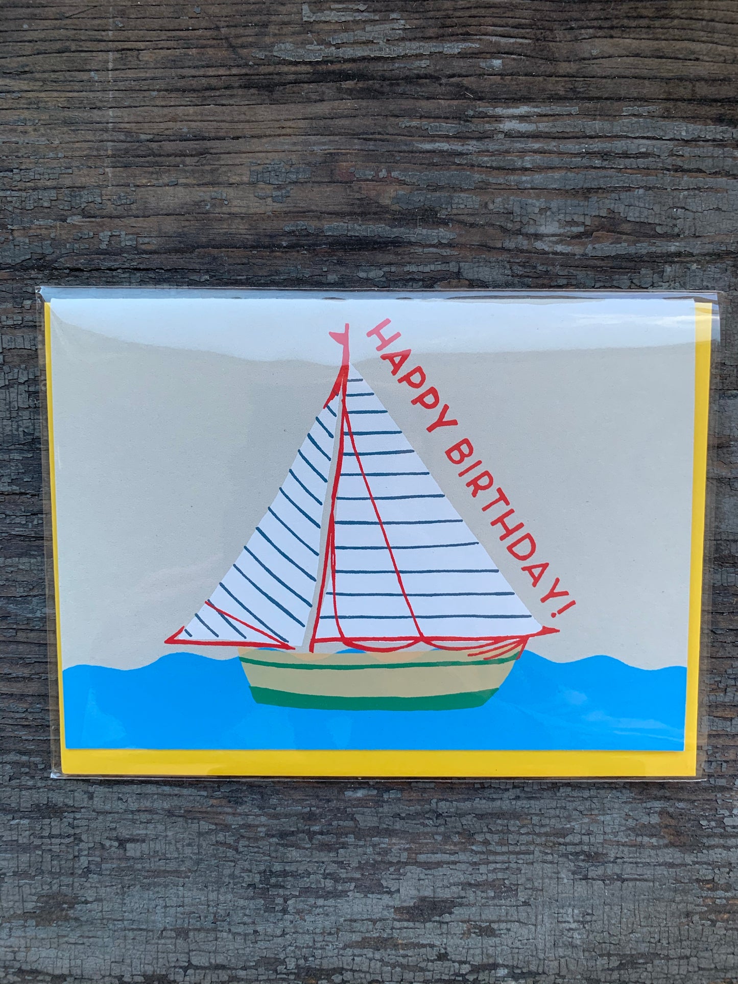 Birthday Boat Card