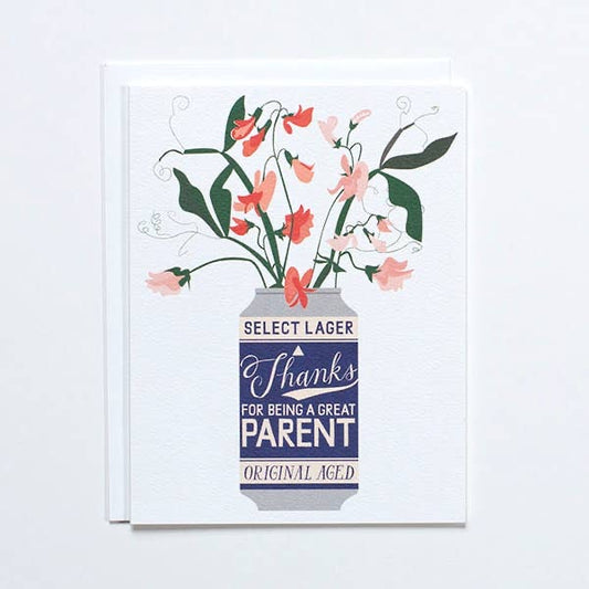 Thanks for being a Great Parent Card