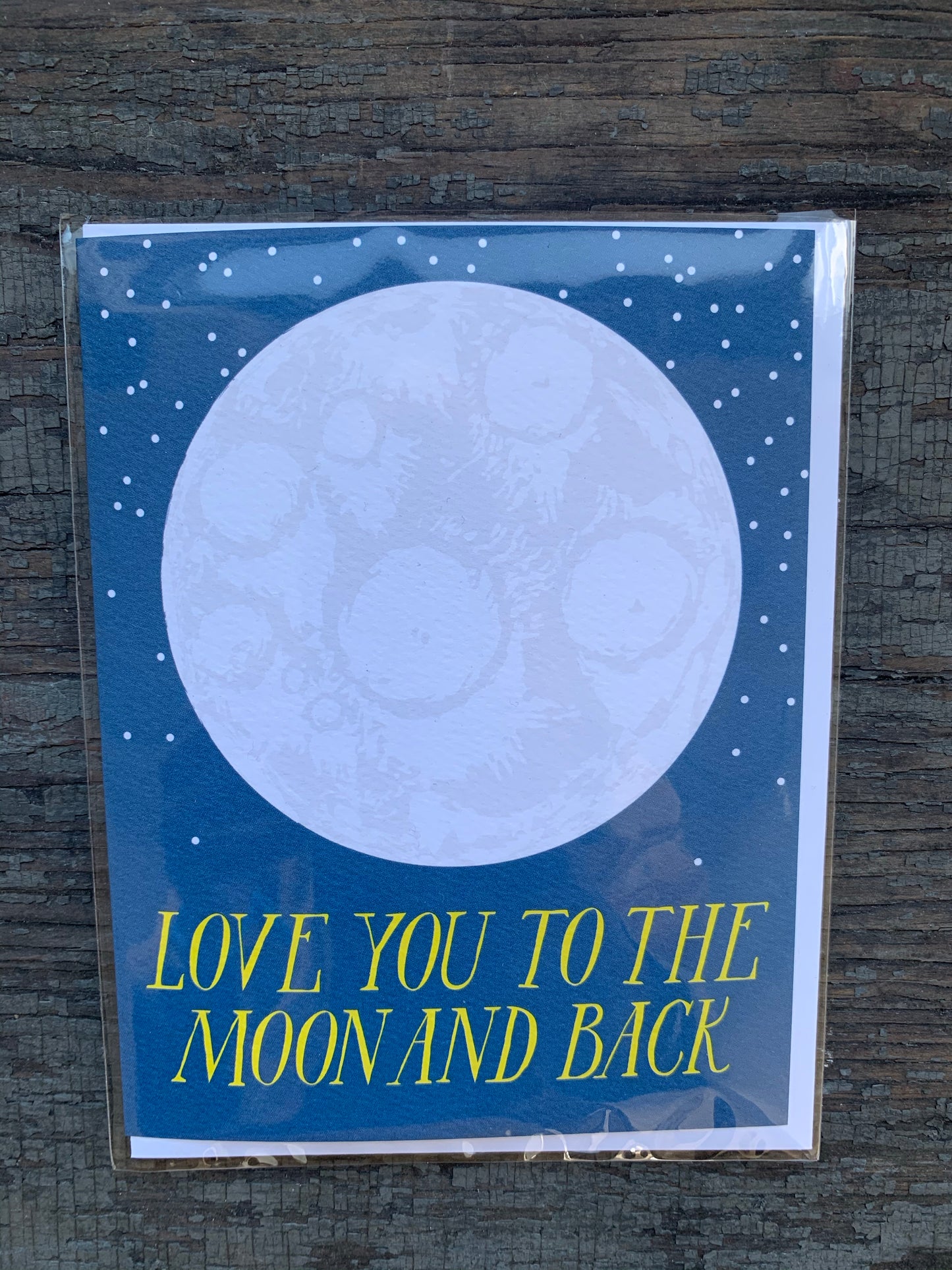 Love You to the Moon and Back Card