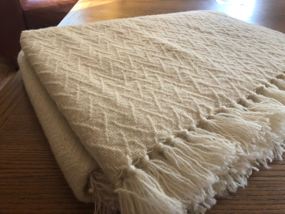 Lillooet Farm Wool Blanket
