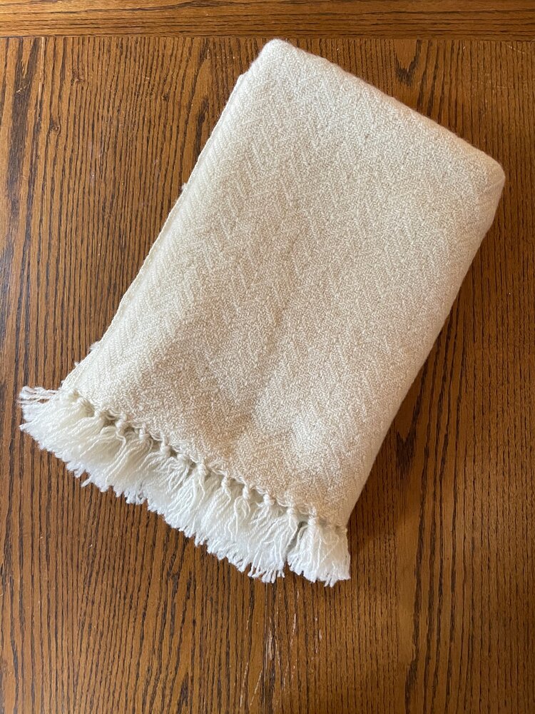 Lillooet Farm Wool Blanket